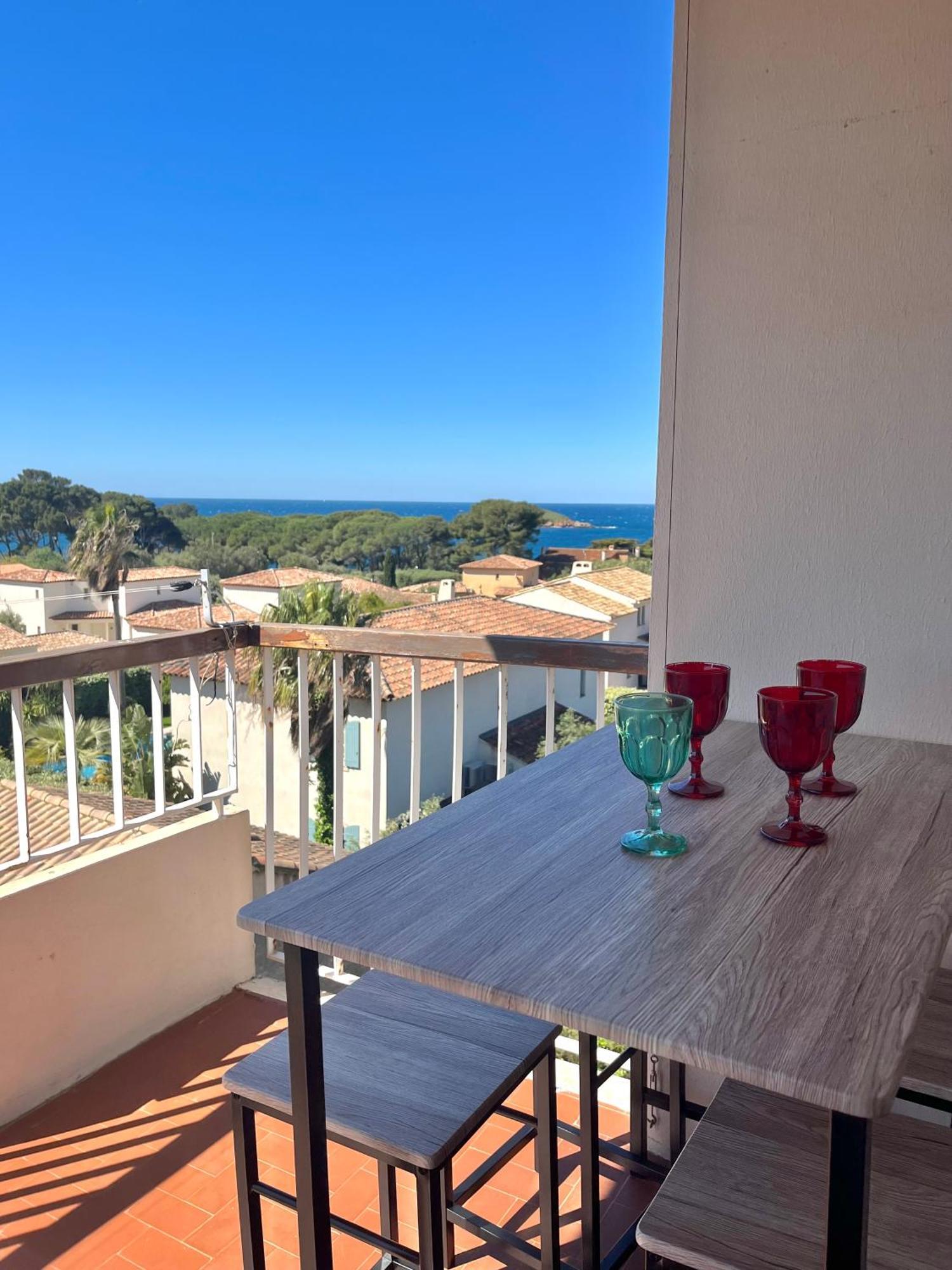 Appartement T3 Terrasse Vue Mer Бандоль Экстерьер фото